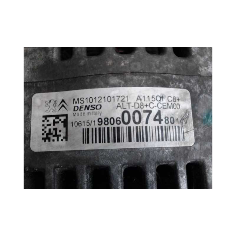 ALTERNATEUR PEUGEOT 2008