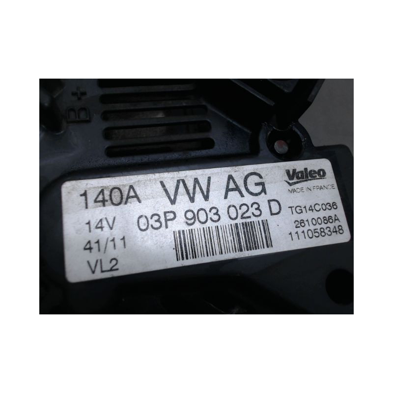 ALTERNATEUR VOLKSWAGEN POLO