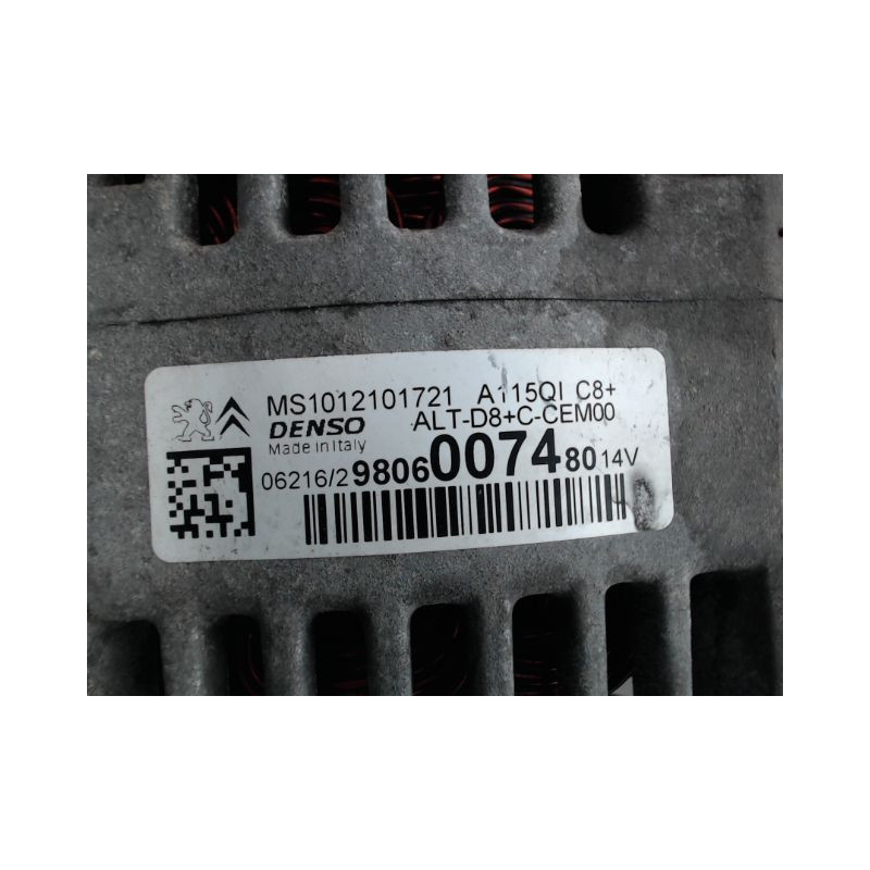 ALTERNATEUR PEUGEOT 208