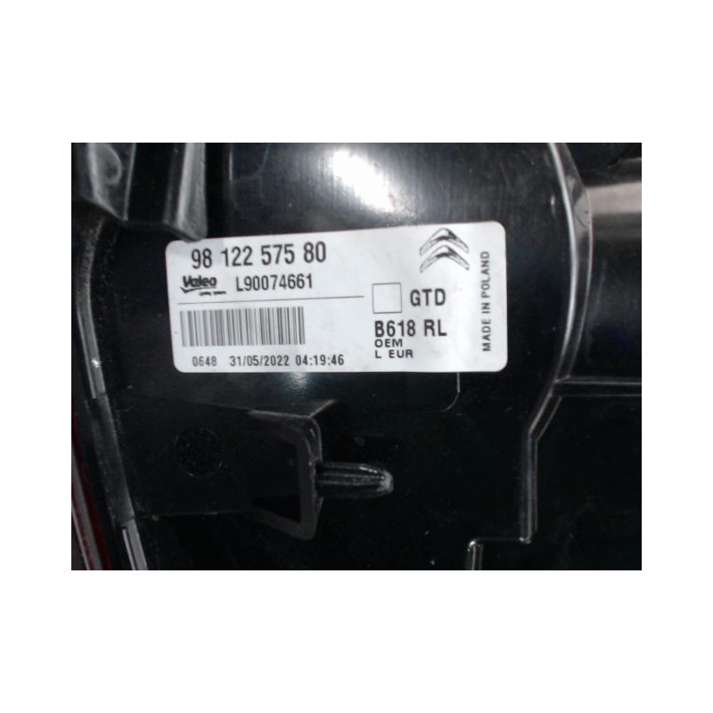 FEU ARRIERE GAUCHE  CITROEN C3
