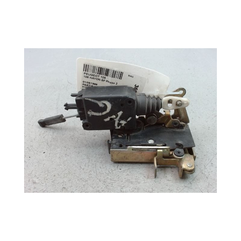 SYSTEME CONDAMNATION AVANT GAUCHE PEUGEOT 106 Phase 2 1996-2003
