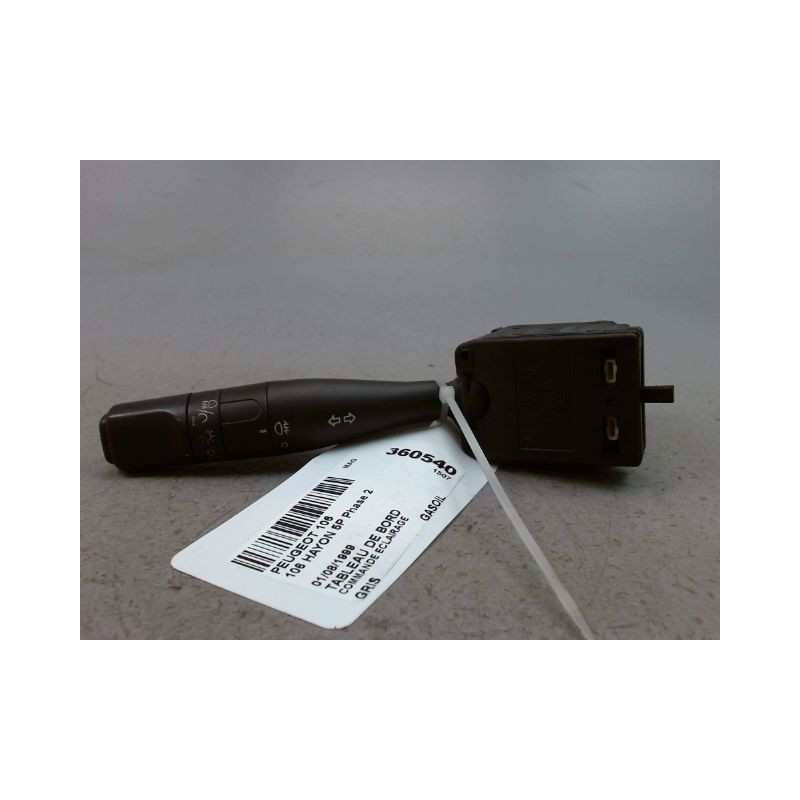 COMMANDE ECLAIRAGE PEUGEOT 106 Phase 2 1996-2003