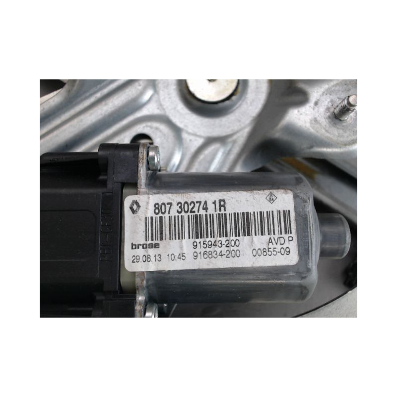 MECANISME LEVE-GLACE AVANT DROIT RENAULT MEGANE