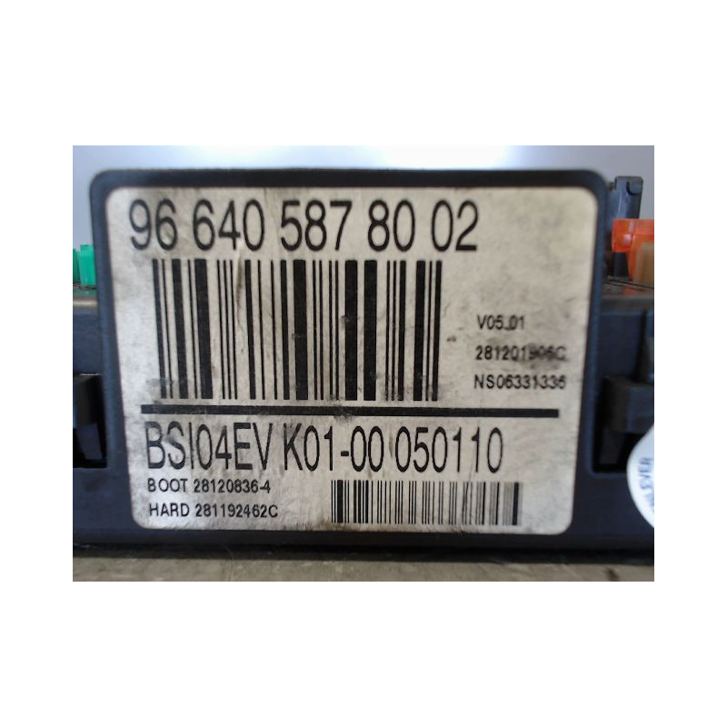BOITIER GESTION HABITACLE PEUGEOT 3008 2009-