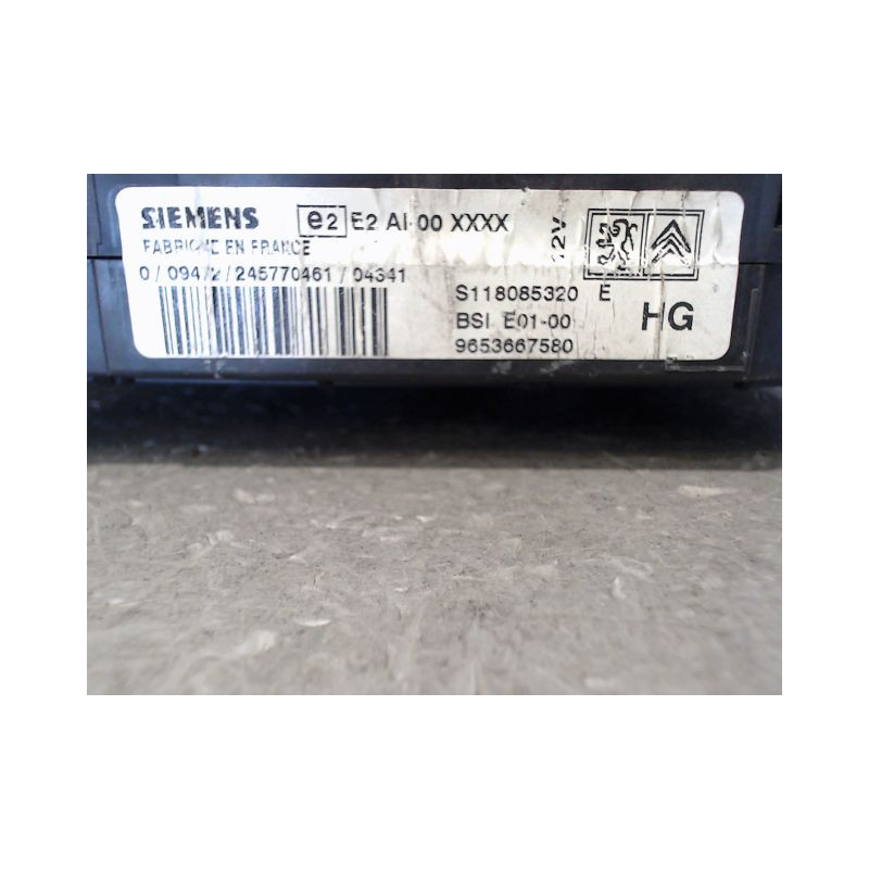 BOITIER GESTION HABITACLE CITROEN XSARA PICASSO