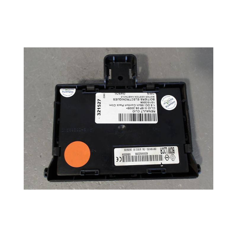 BOITIER GESTION HABITACLE RENAULT CLIO III 2005-