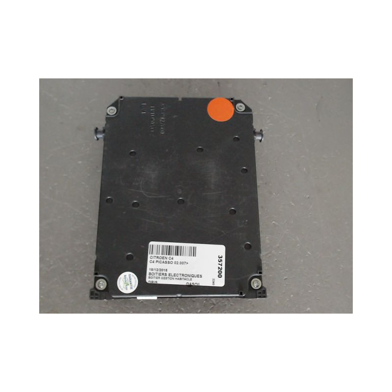 BOITIER GESTION HABITACLE CITROEN C4 PICASSO 007-