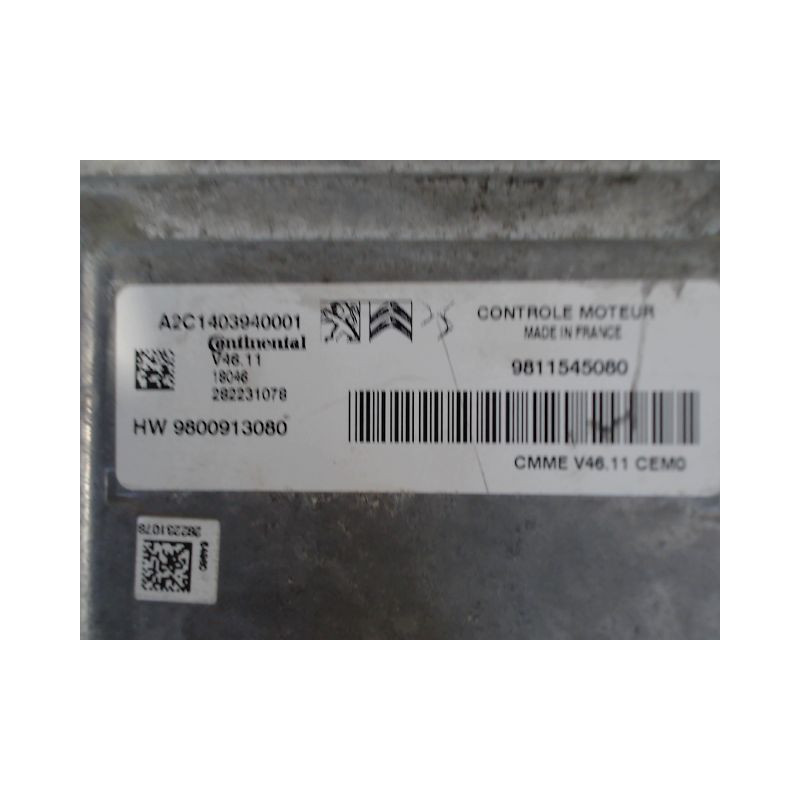 CALCULATEUR MOTEUR PEUGEOT 208 Phase 1 2012-...