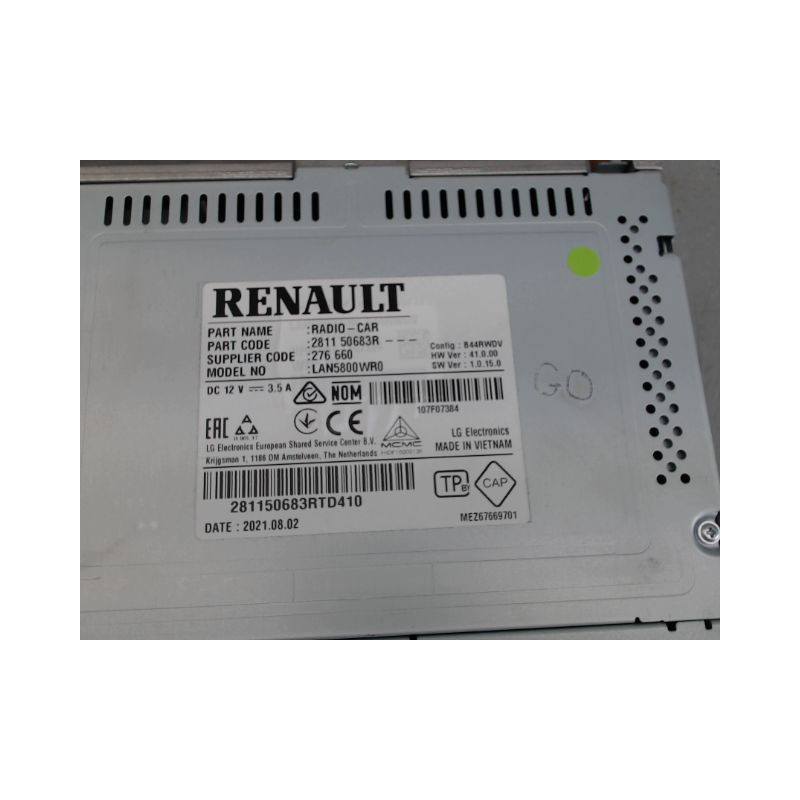 ECRAN GPS DACIA DUSTER