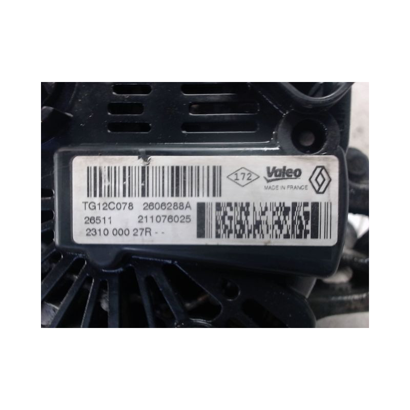 ALTERNATEUR RENAULT MEGANE III 2008-