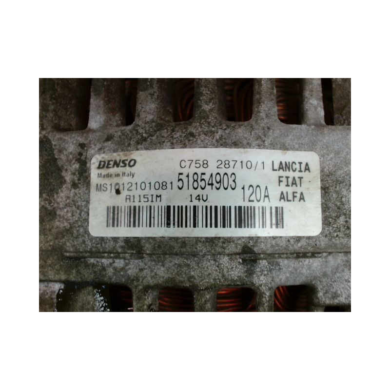 ALTERNATEUR FIAT 500 2007-
