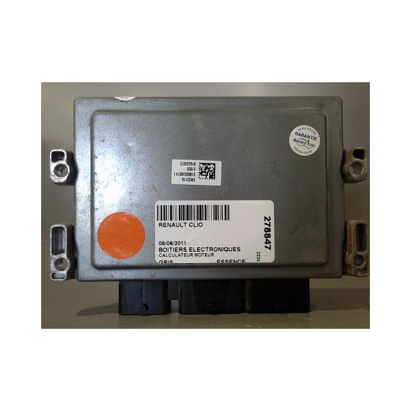 CALCULATEUR MOTEUR RENAULT CLIO