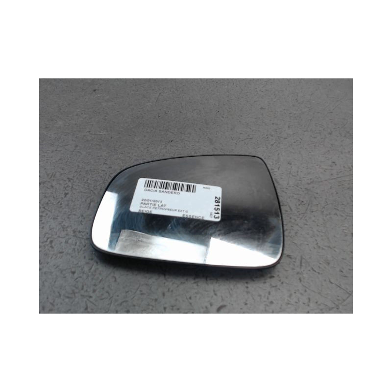 GLACE RETROVISEUR EXT G DACIA SANDERO
