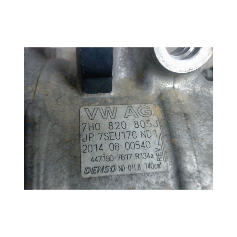 COMPRESSEUR AIR CONDITIONNE VOLKSWAGEN TOUAREG