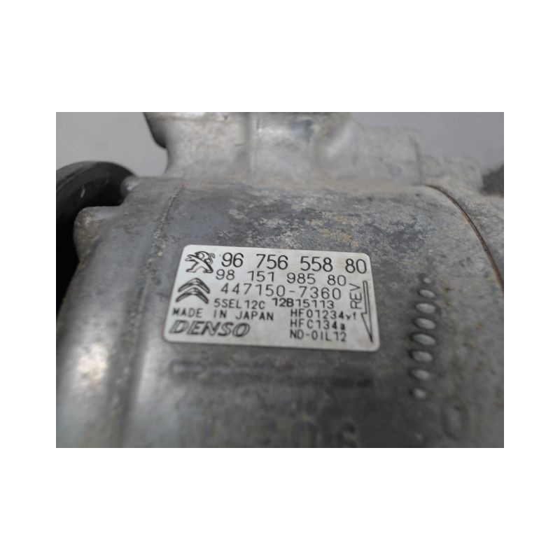 COMPRESSEUR AIR CONDITIONNE CITROEN C3 AIRCR.