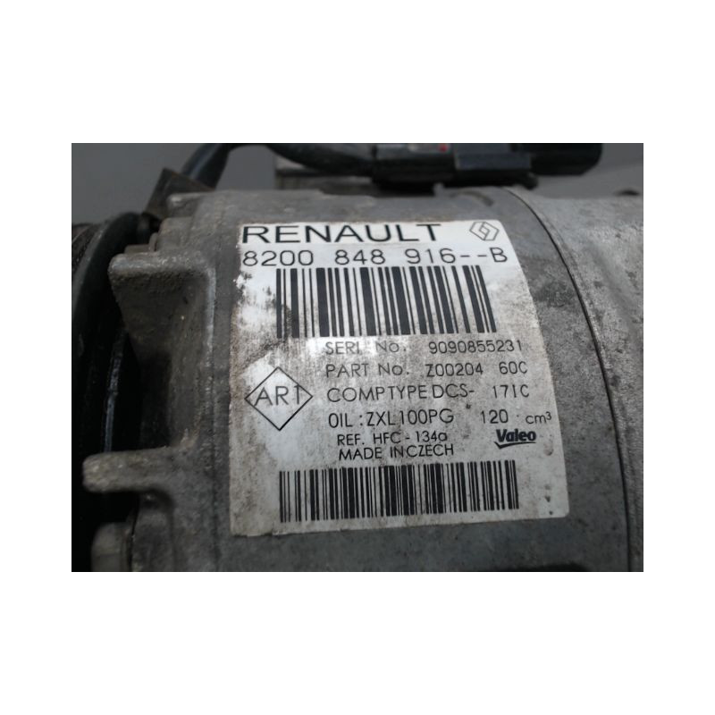 COMPRESSEUR AIR CONDITIONNE RENAULT MASTER