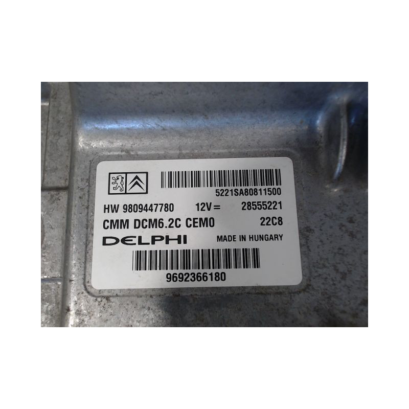 CALCULATEUR MOTEUR PEUGEOT BOXER