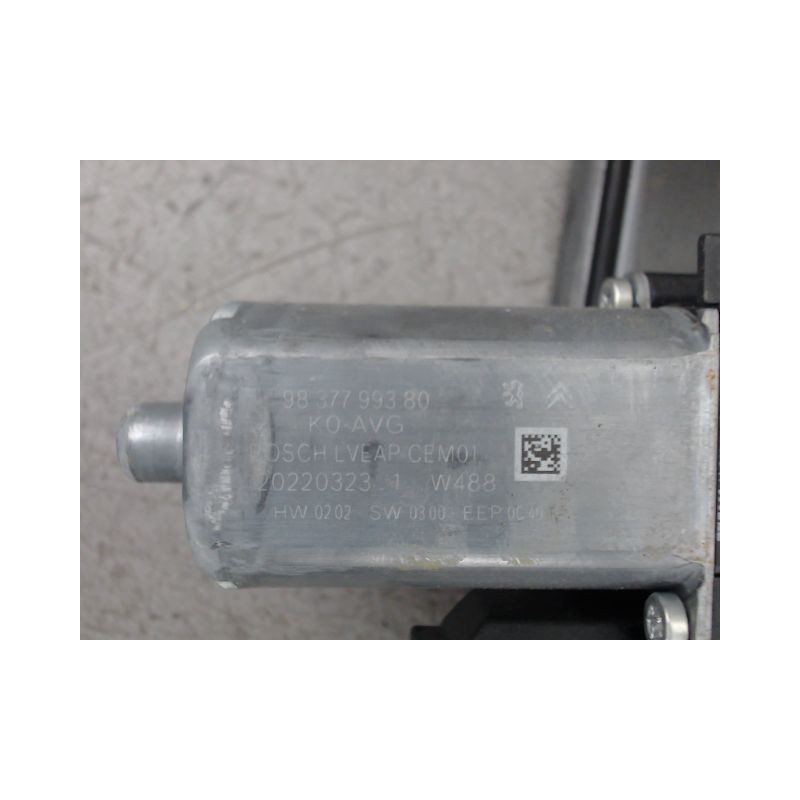 MECANISME LEVE-GLACE AVANT GAUCHE PEUGEOT EXPERT