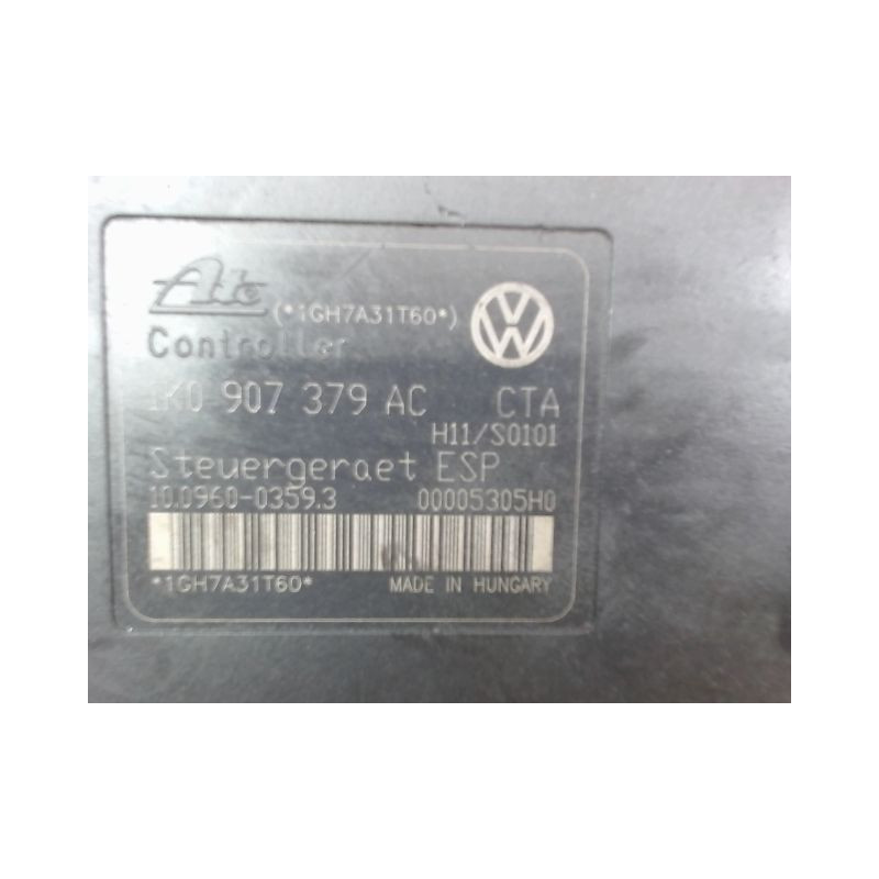 UNITE HYDRAULIQUE ABS AUDI A3 SPORTBACK II Phase 1 (8P) 2004-2008