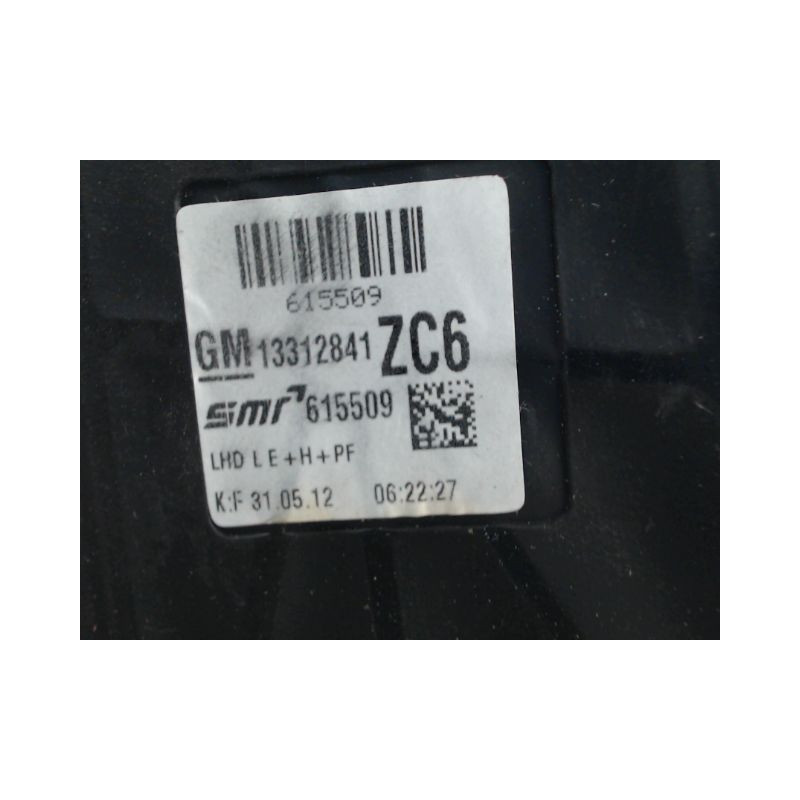 RETROVISEUR EXTERIEUR ELECTRIQUE GAUCHE OPEL ZAFIRA