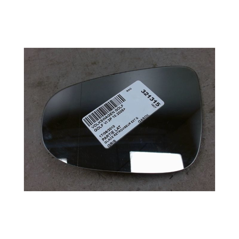 GLACE RETROVISEUR EXT G VOLKSWAGEN GOLF VI 2008-