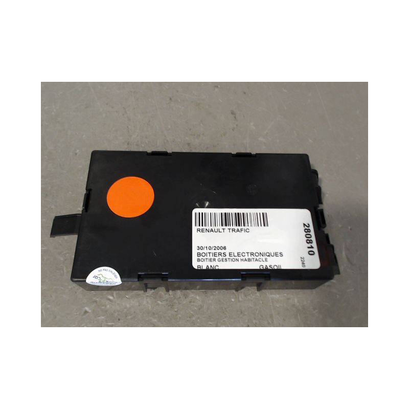 BOITIER GESTION HABITACLE RENAULT TRAFIC