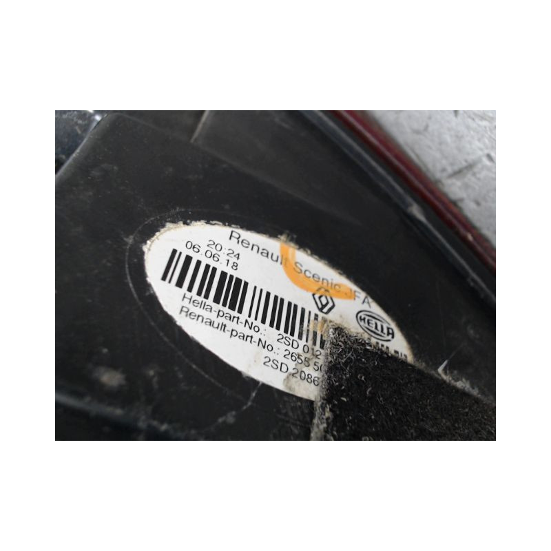 FEU ARRIERE GAUCHE  RENAULT MEGANE