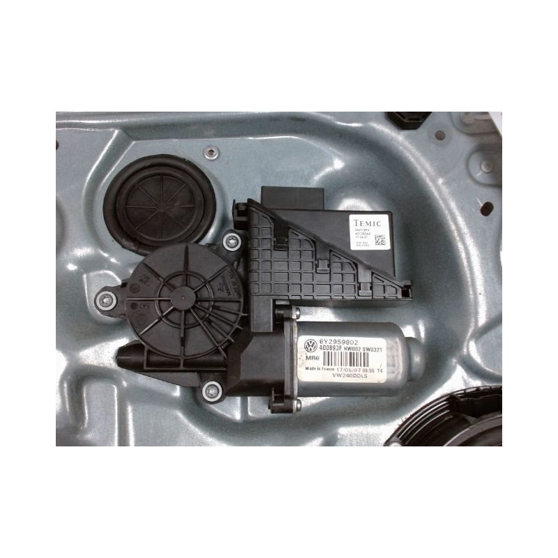 MECANISME+MOTEUR LEVE-GLACE AVANT GAUCHE VOLKSWAGEN POLO 2005-