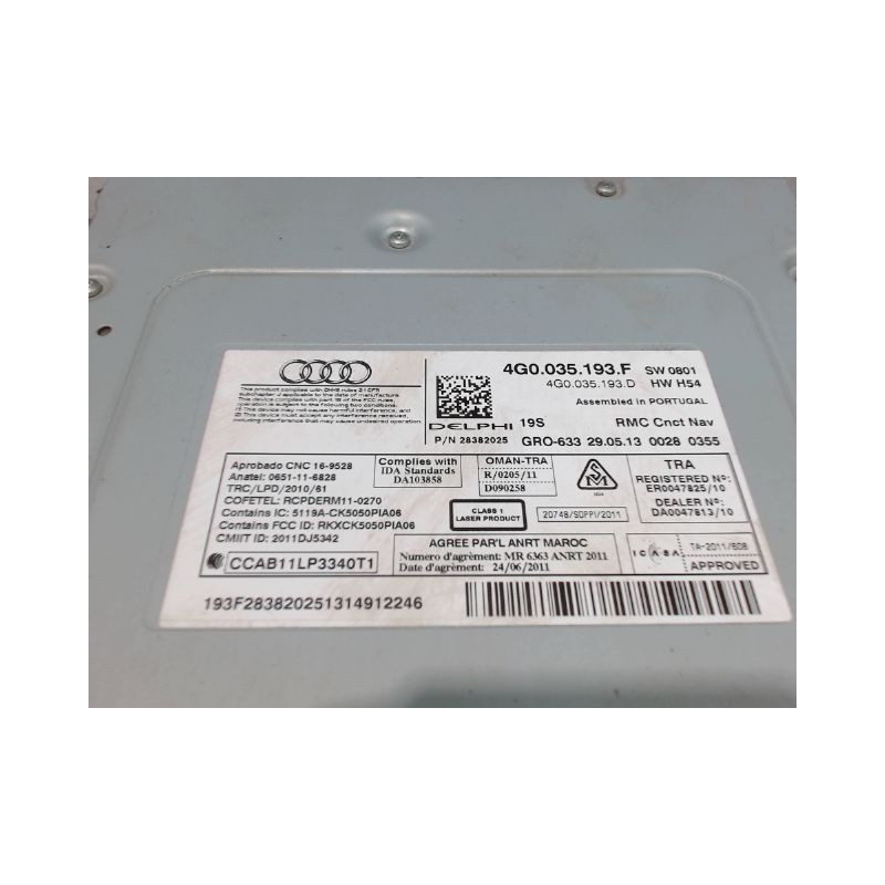 AUTORADIO AUDI A6 AVANT ALLROAD 2001-