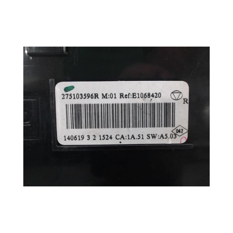 COMMANDE DE CHAUFFAGE RENAULT MEGANE