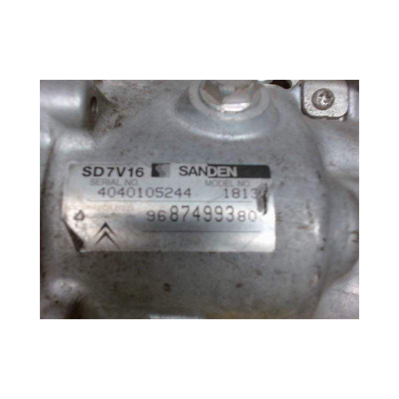 COMPRESSEUR AIR CONDITIONNE PEUGEOT EXPERT TEPEE LONG 2007-