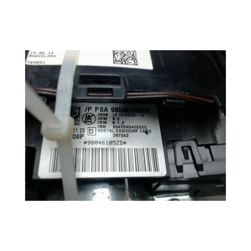 BLOC COMMODOS CITROEN C4 CACTUS