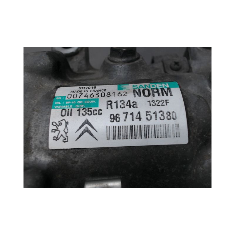 COMPRESSEUR AIR CONDITIONNE CITROEN C5