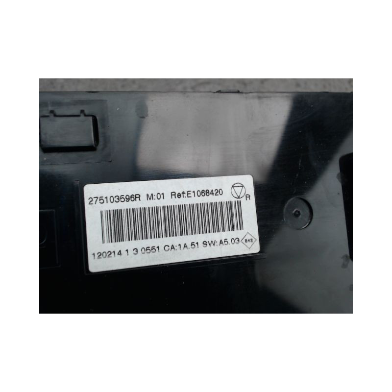 COMMANDE DE CHAUFFAGE RENAULT MEGANE