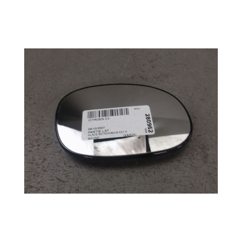GLACE RETROVISEUR EXT D CITROEN C3