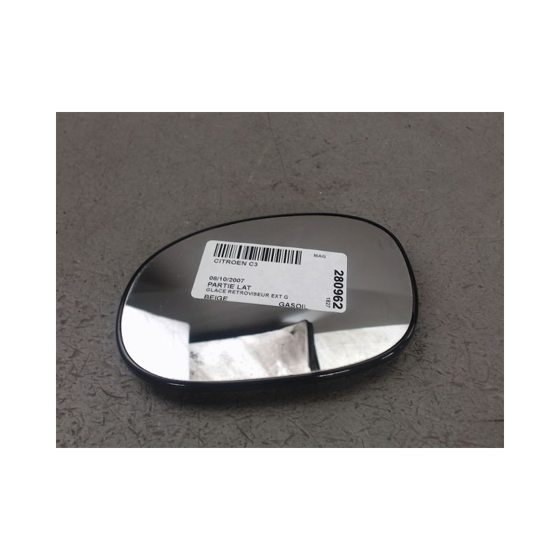 GLACE RETROVISEUR EXT G CITROEN C3
