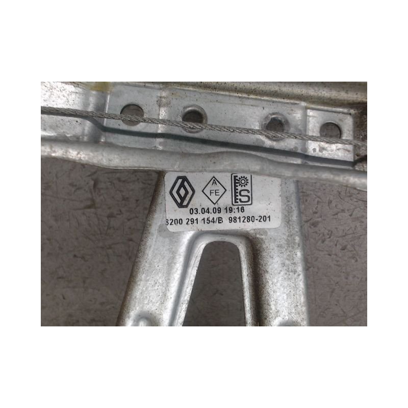 MECANISME LEVE-GLACE ARRIERE GAUCHE RENAULT CLIO