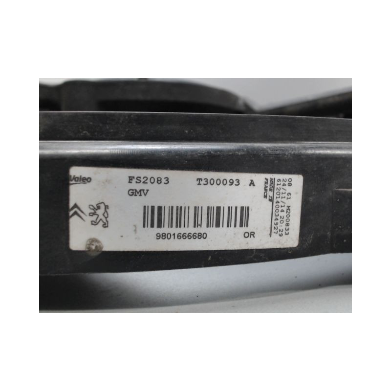 MOTEUR VENTILATEUR RADIATEUR PEUGEOT 208