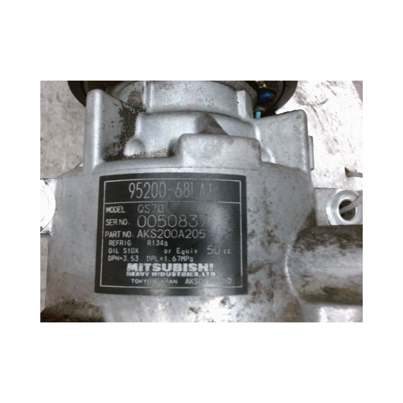 COMPRESSEUR AIR CONDITIONNE SUZUKI SWIFT 4 ESSENCE