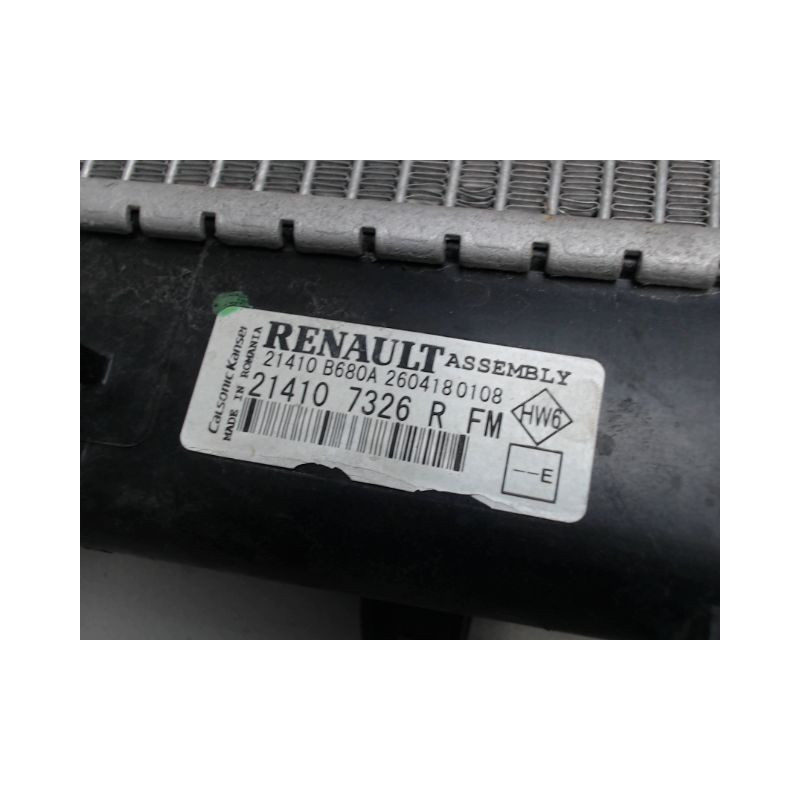 RADIATEUR RENAULT CLIO