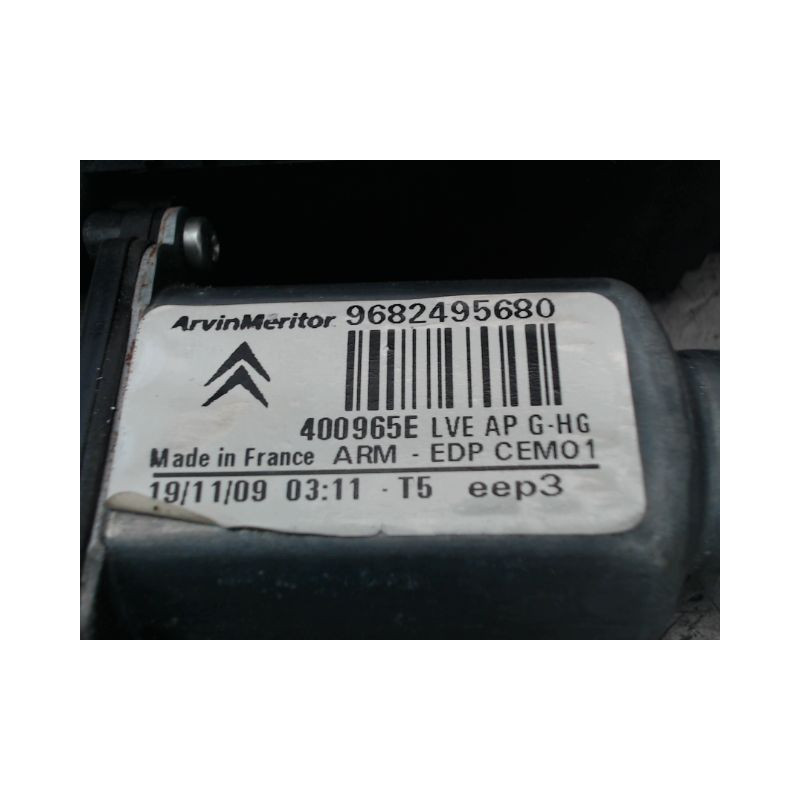 MECANISME LEVE-GLACE AVANT GAUCHE CITROEN C4