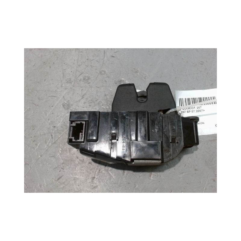 SERRURE HAYON  PEUGEOT 207 2007-