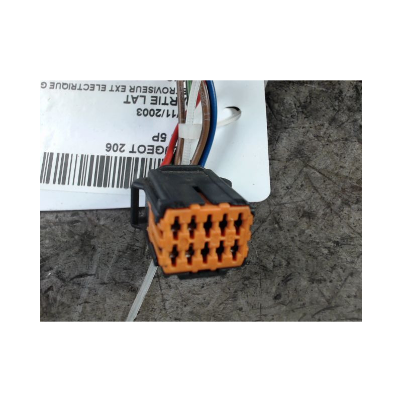 RETROVISEUR EXTERIEUR ELECTRIQUE GAUCHE PEUGEOT 206 5P