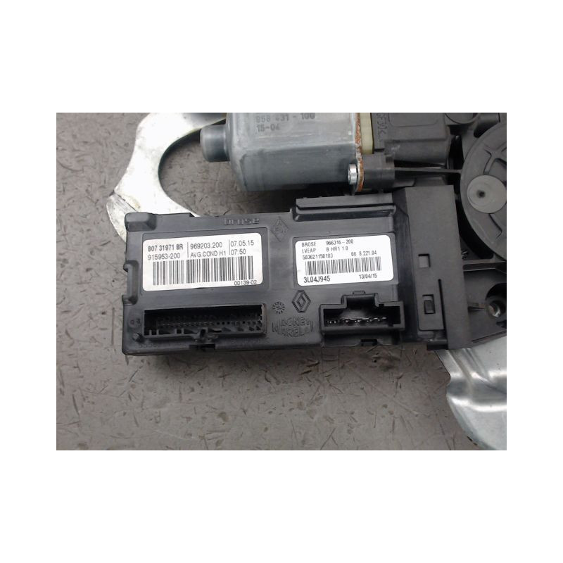 MECANISME LEVE-GLACE AVANT GAUCHE RENAULT MEGANE