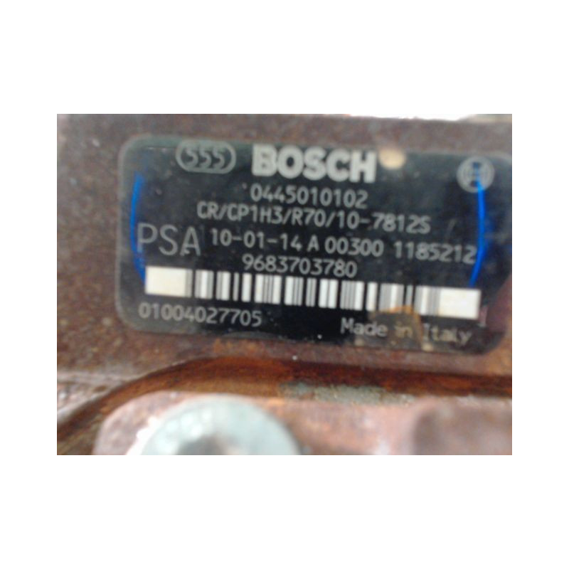 MOTEUR DIESEL PEUGEOT 206 1.4 HDi eco 70
