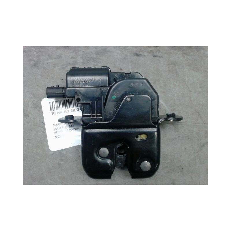 SERRURE HAYON  RENAULT MEGANE 4 1.5 DCI - 8V TURBO