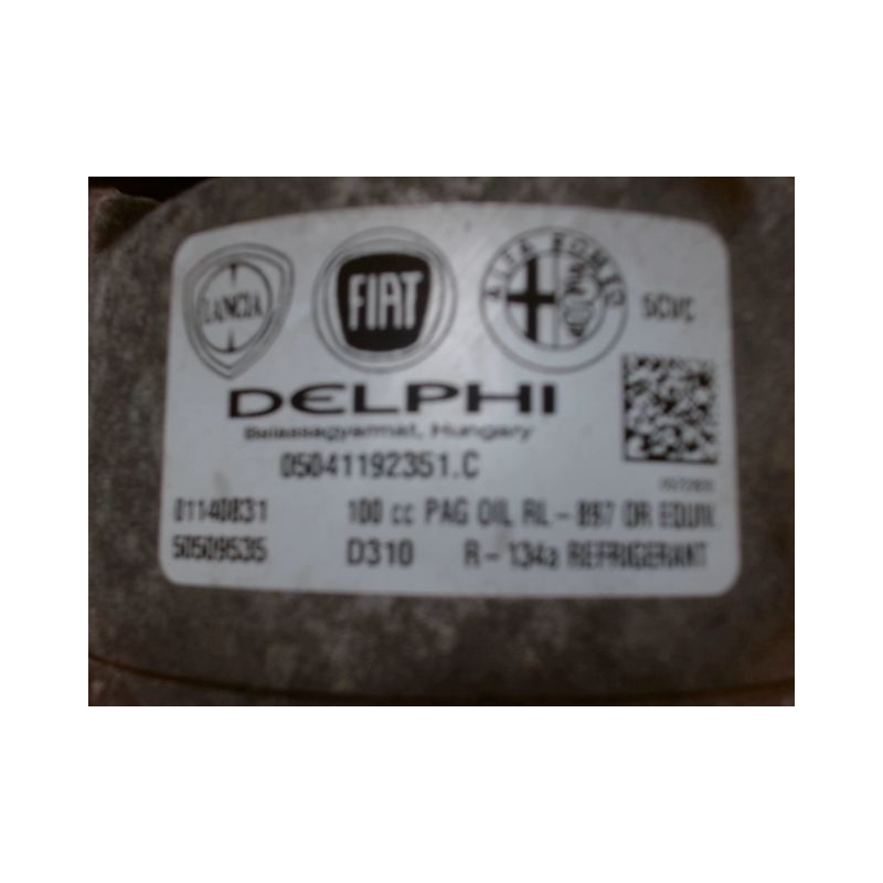 COMPRESSEUR AIR CONDITIONNE ALFA ROMEO GUILIETTA 2010-