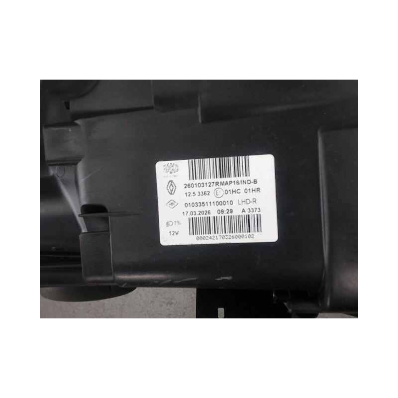 PHARE DROIT RENAULT CLIO