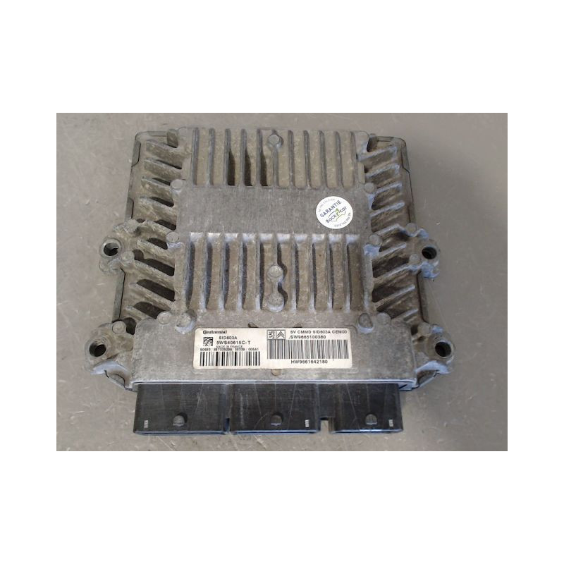 CALCULATEUR MOTEUR FIAT SCUDO TOLE 2007-