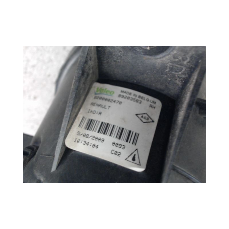 PHARE ANTIBROUILLARD AVANT DROIT RENAULT MODUS